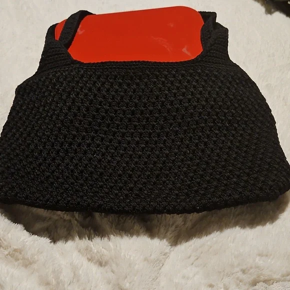 The Sak Dark Black Crochet Tote - Picture 3 of 10